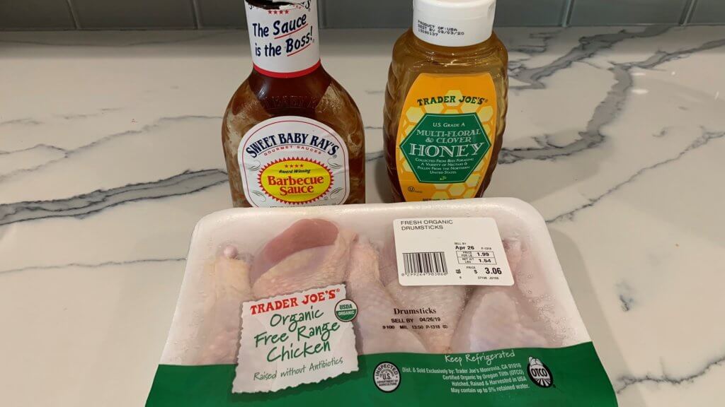 air fryer honey bbq chicken wing ingredients